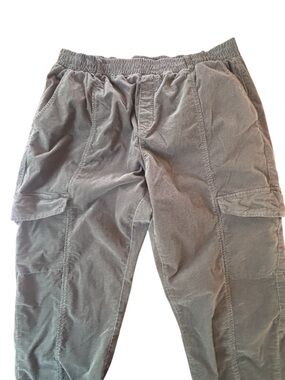 Sanctuary Standard Surplus Olive Cargo Jogger Pants 2X | Utility Lounge Pants